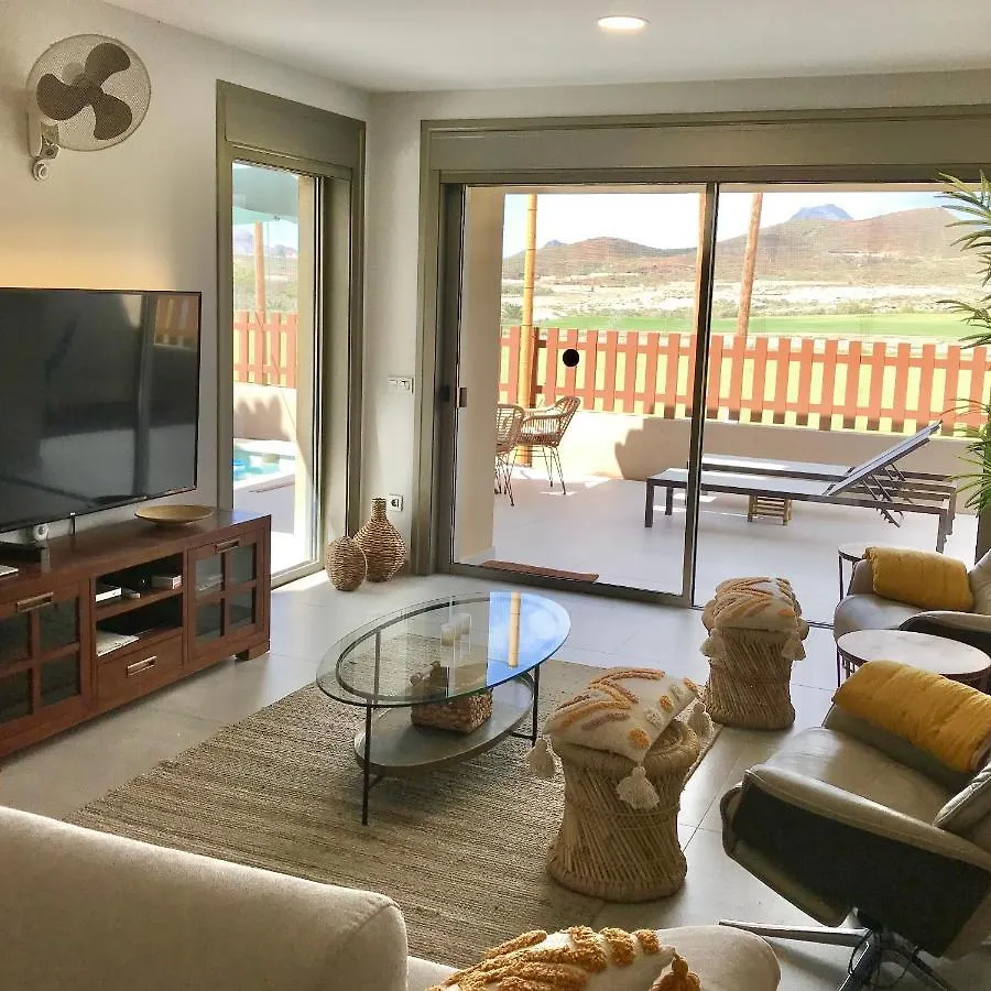 Golf Tenerife South: Mountain View Villa with Heated Pool and Accessible Amenities San Miguel de Abona