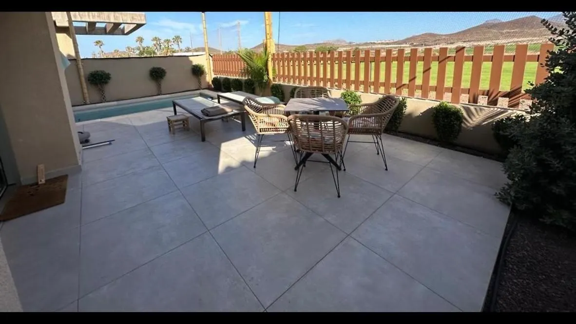 Golf Tenerife South: Mountain View Villa with Heated Pool and Accessible Amenities San Miguel de Abona 0*,